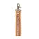 Saddlewood Leather Key Fob in Sunbaked Brown