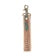 Rustleaf Rider Leather Key Fob in Sage Brown