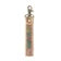 Rustleaf Rider Leather Key Fob in Sage Brown