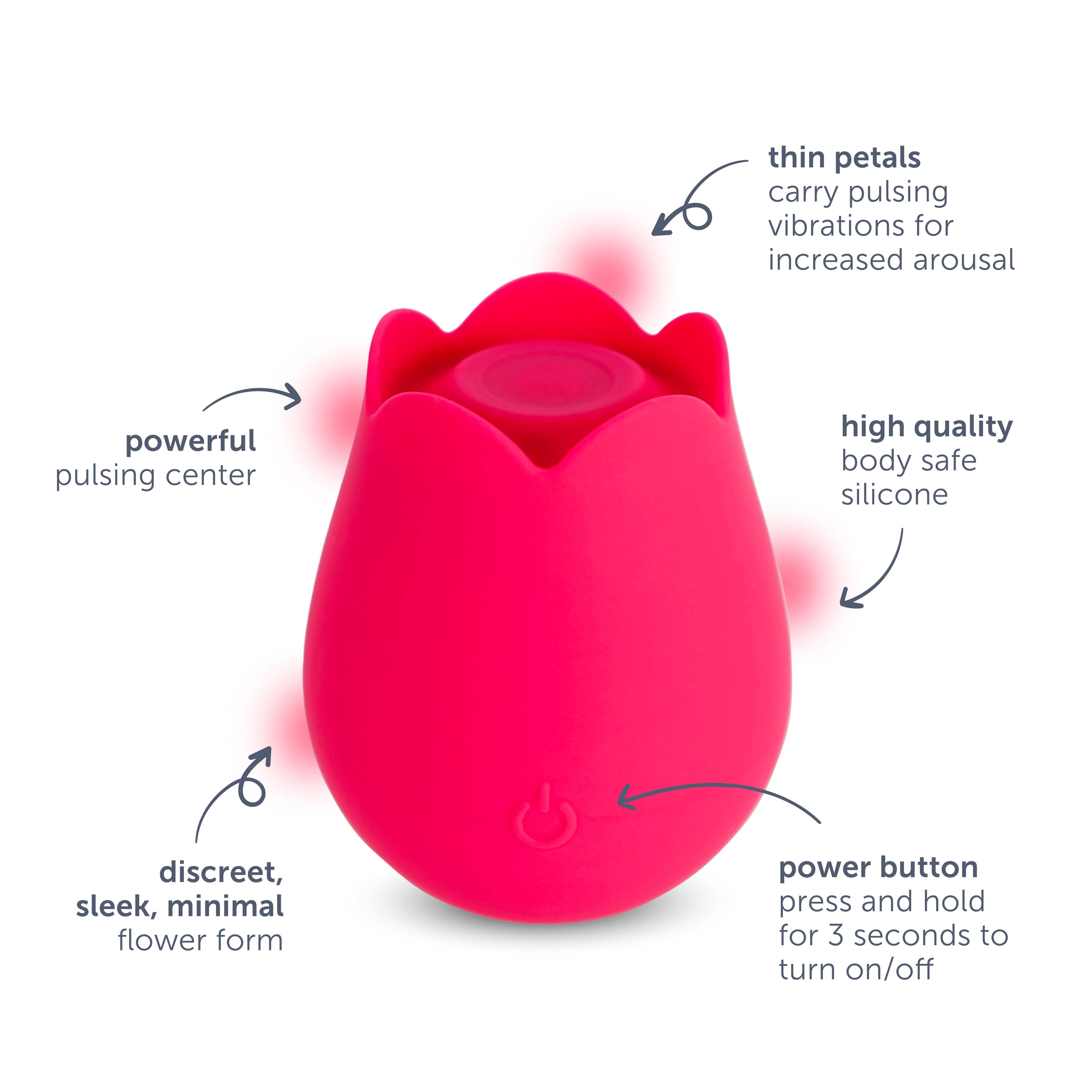 plusOne - Stimulateur Rose plusOne