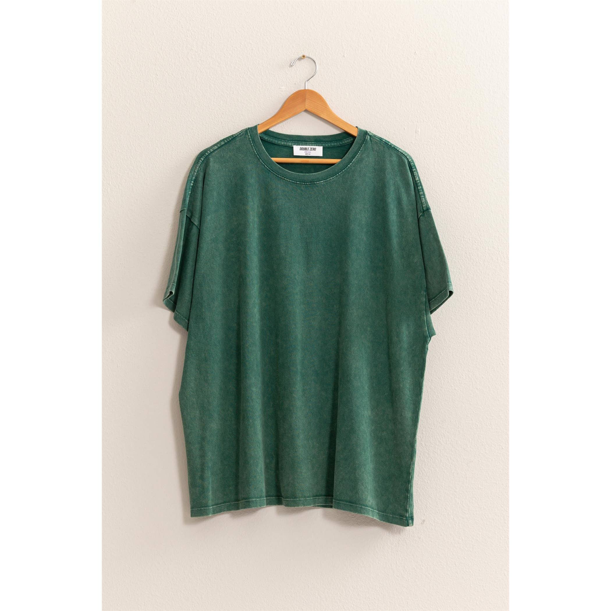 HYFVE - DZ24E437-OVERSIZED DISTRESSED COTTON T-SHIRT