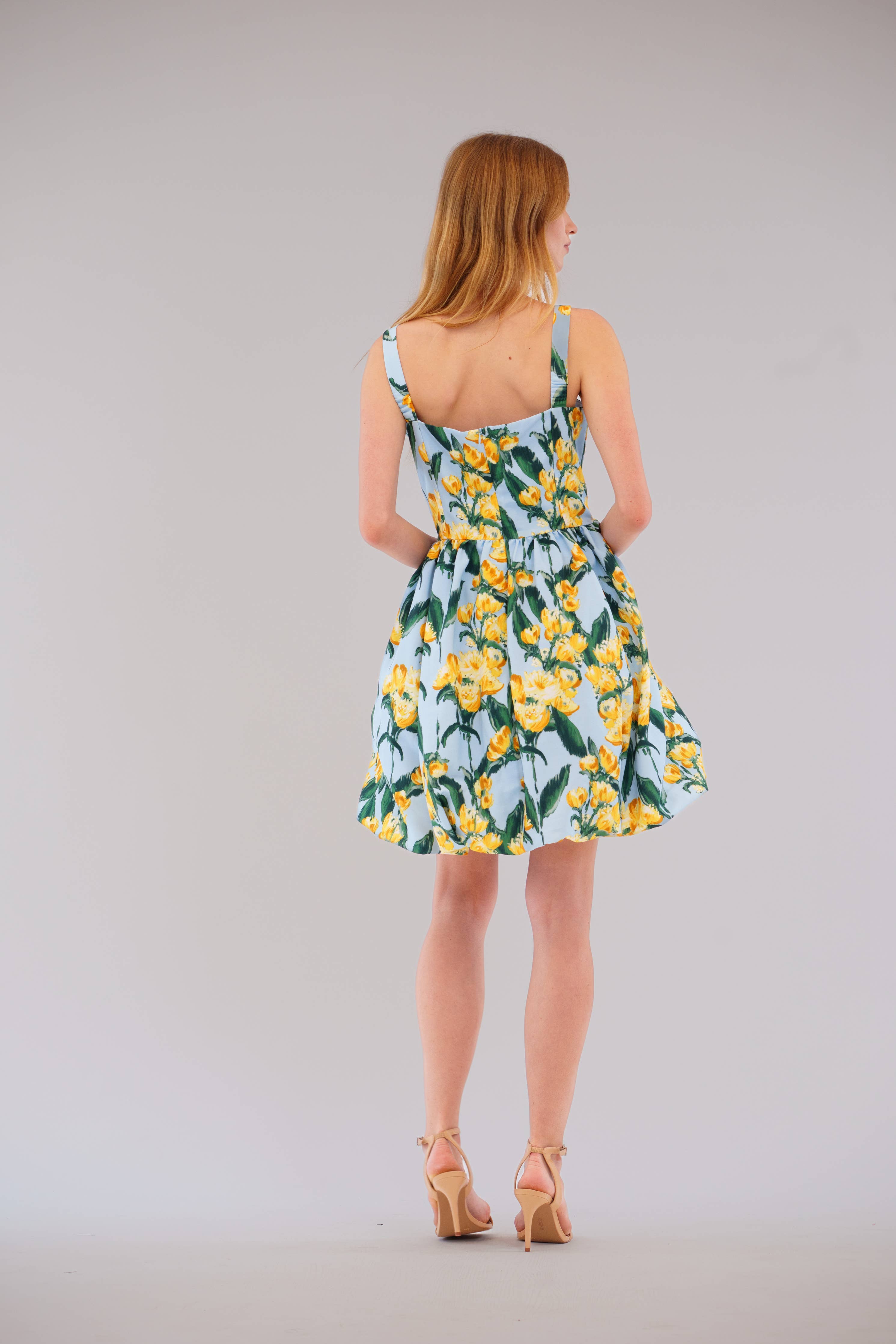 Garden Party Short Bubble Dress - By Julia Jordan