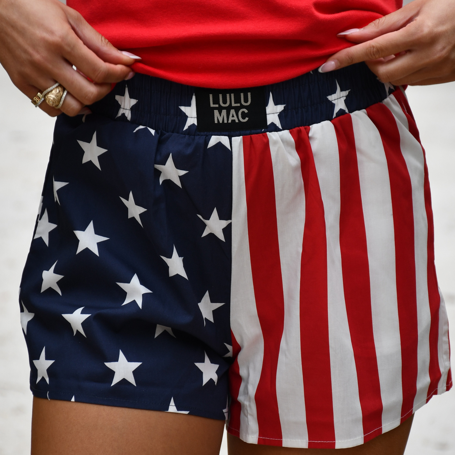 Lulu Mac FLAG BOXER SHORT