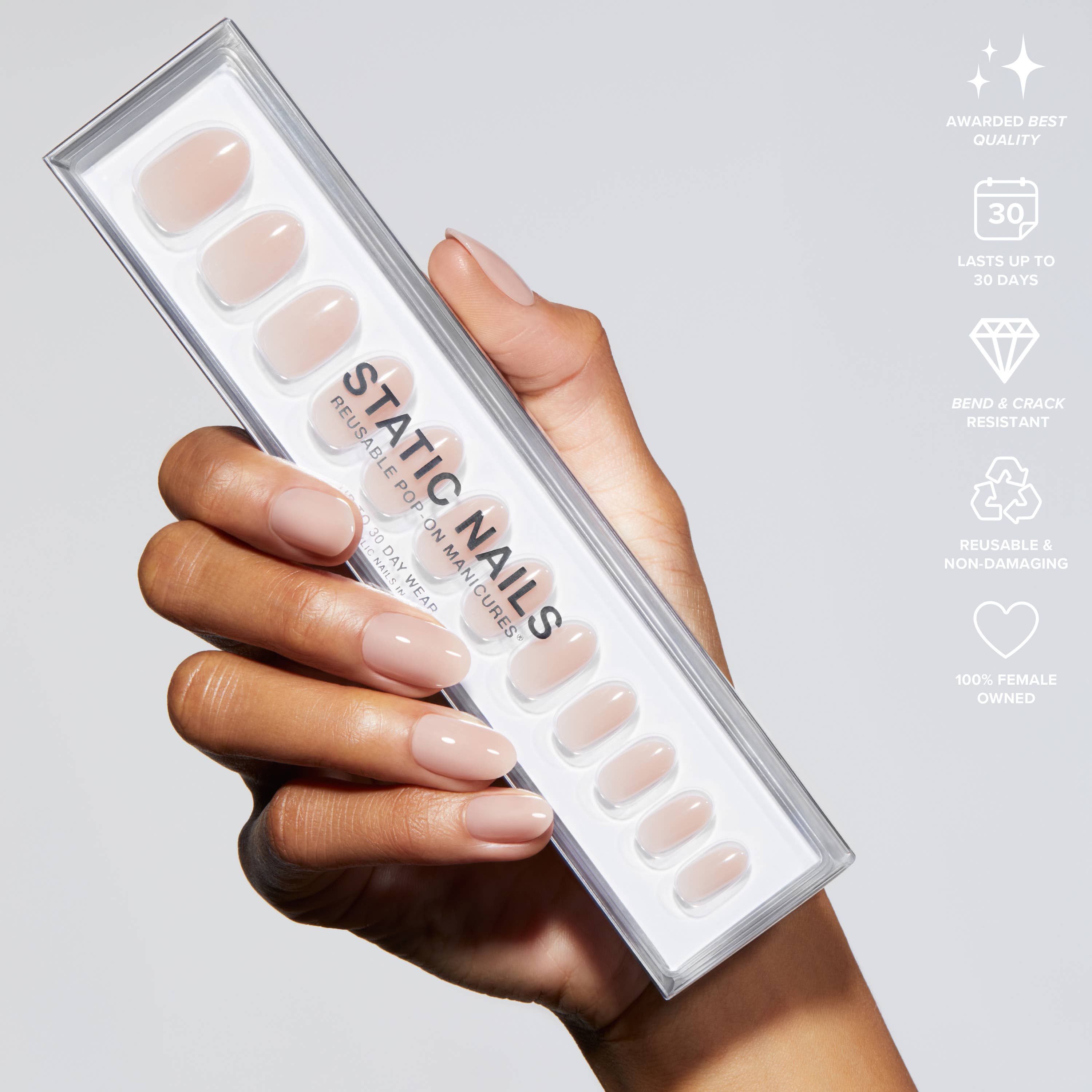 Glue on Nails - Assorted - in store only