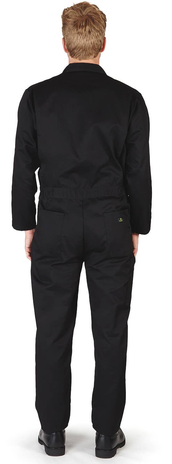Eastern Off Price - Natural Workwear Men's Work Coverall 38884 Black