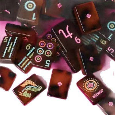 American Mahjong Tiles – Handcrafted Tortoiseshell Set - modarislife