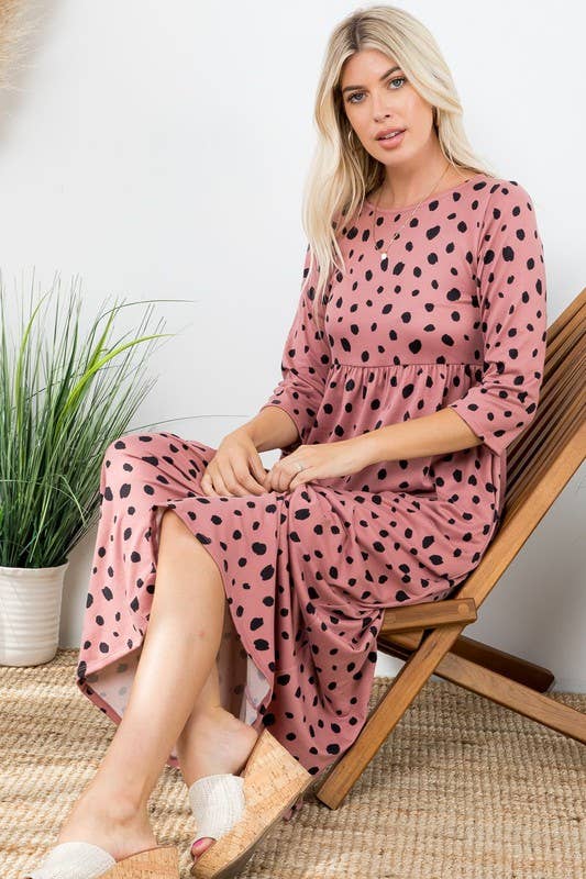 Rose Mellow Fashion - Maxi Dress