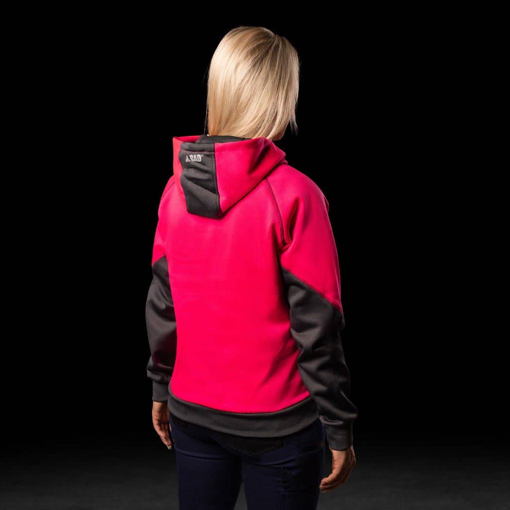 BAD WORKWEAR - BAD WOMENS ESSENTIAL™ HI-VIS FLEECE HOODIE