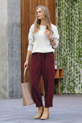 42POPS - Corduroy Front pocket Baggy Pants
