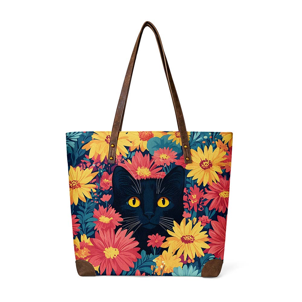 Feline Tote - Cat Lover's Gift