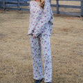 Lulu Mac-The Waffle Pant-CAMO