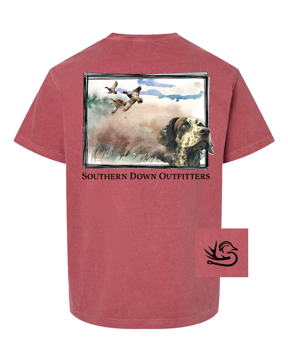 Southern Down Outfitters - Framed Pointer Youth Tee