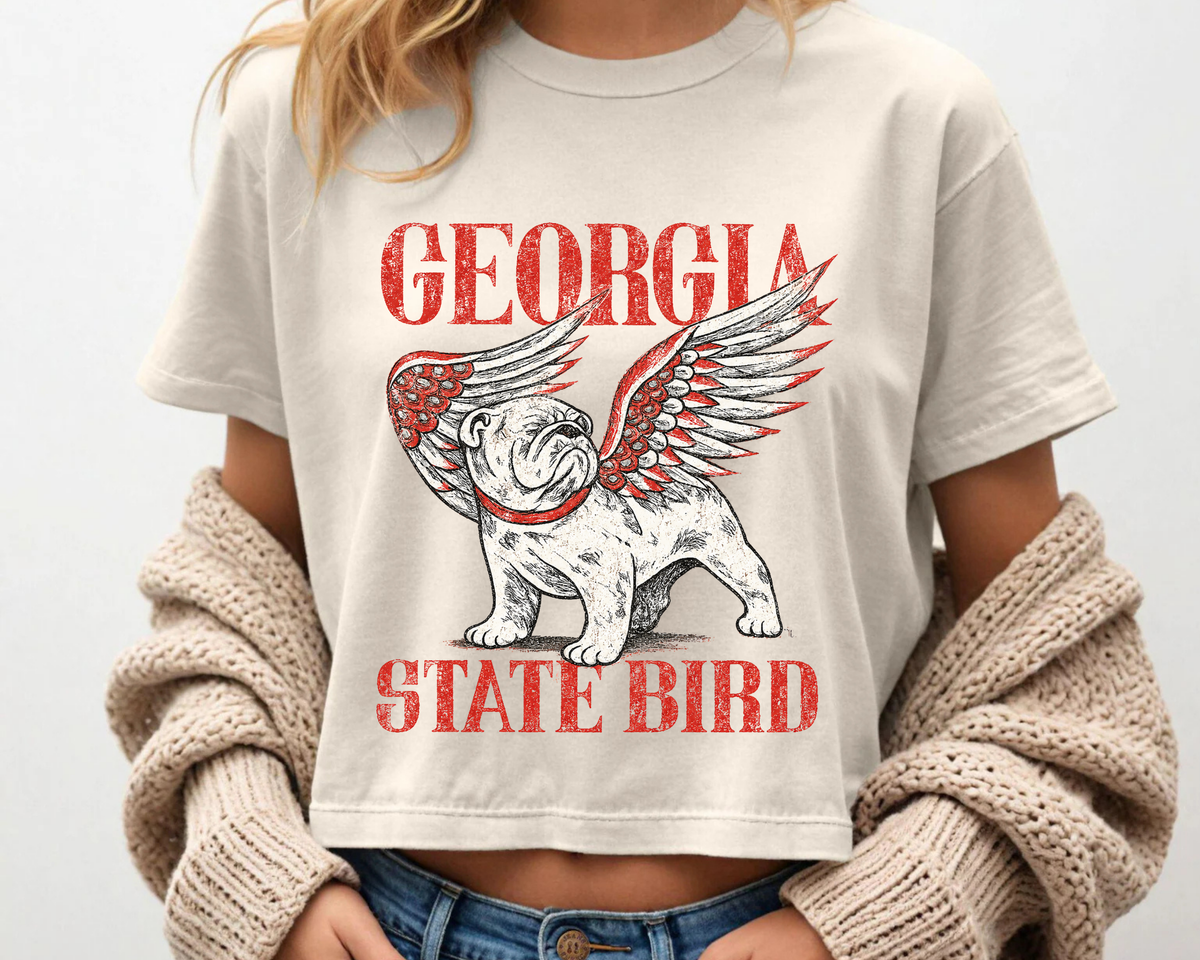 Georgia Bird Boxy Crop