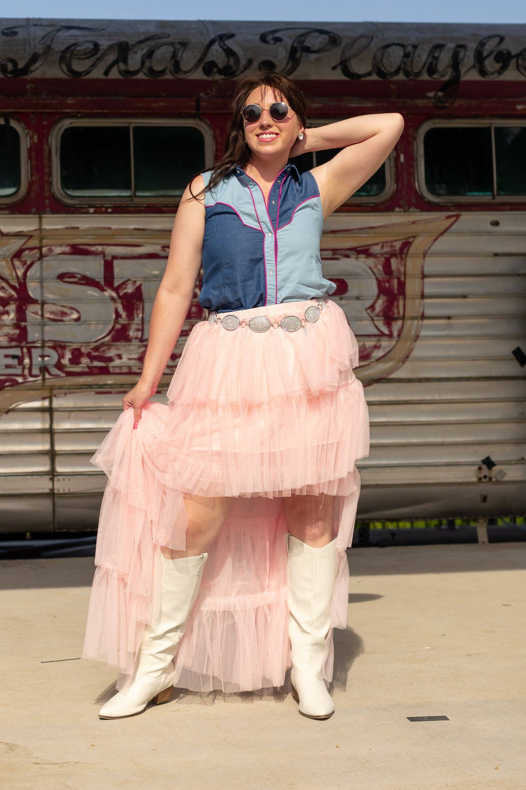GRACE+EMMA by Southern Grace - Howdy Partner Denim Button Up