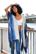 Boho Chic Ombre Kimono – Versatile Beach Cover-Up