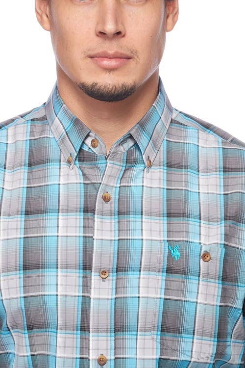 Rodeo Clothing - Men's Western Apparel Regular Fit Plaid shirts
