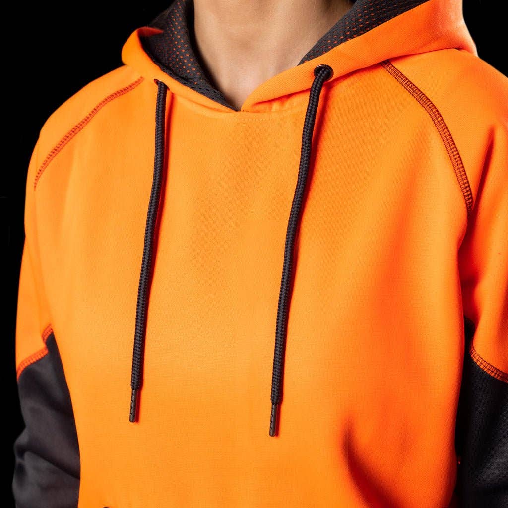 BAD WORKWEAR - BAD WOMENS ESSENTIAL™ HI-VIS FLEECE HOODIE