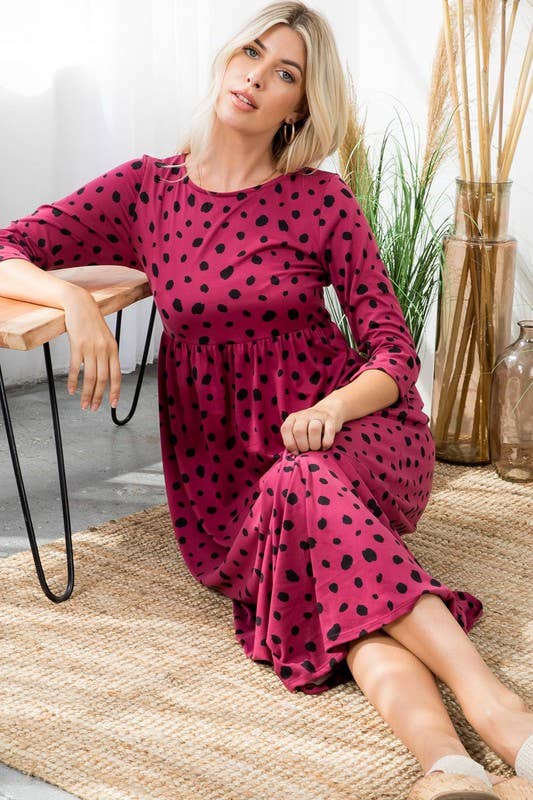 Rose Mellow Fashion - Maxi Dress