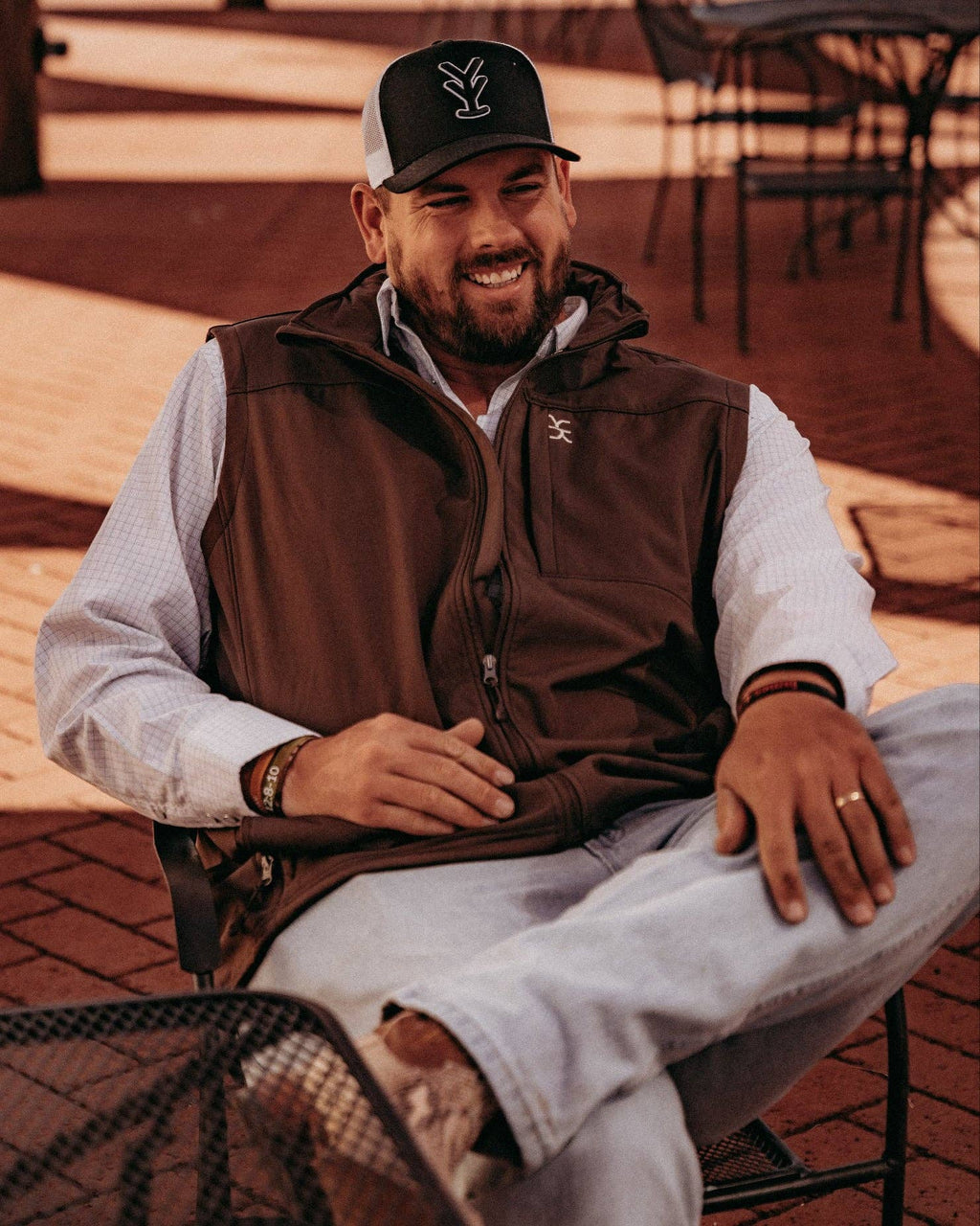 Yee Yee - Chocolate Softshell Vest