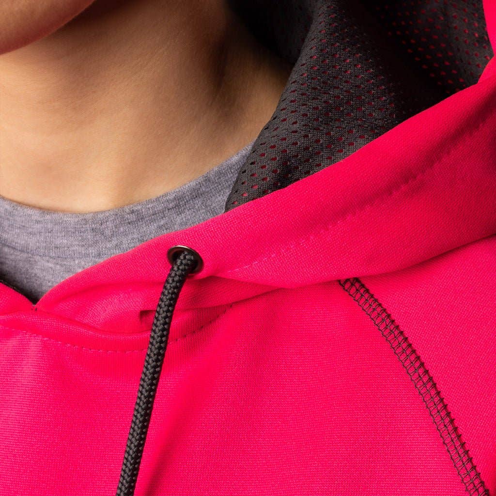 BAD WORKWEAR - BAD WOMENS ESSENTIAL™ HI-VIS FLEECE HOODIE