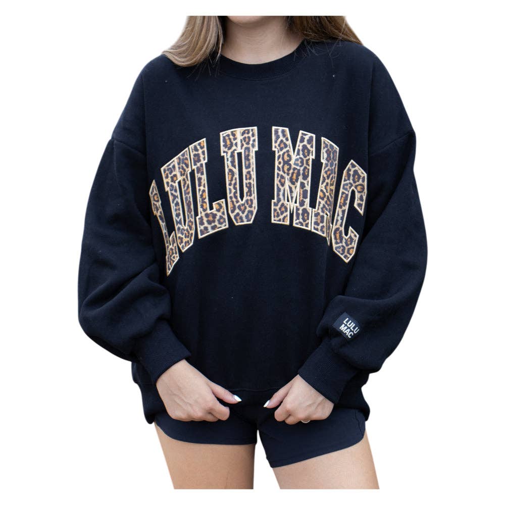 Lulu Mac - Embroidered Sweatshirt - Camo Collection