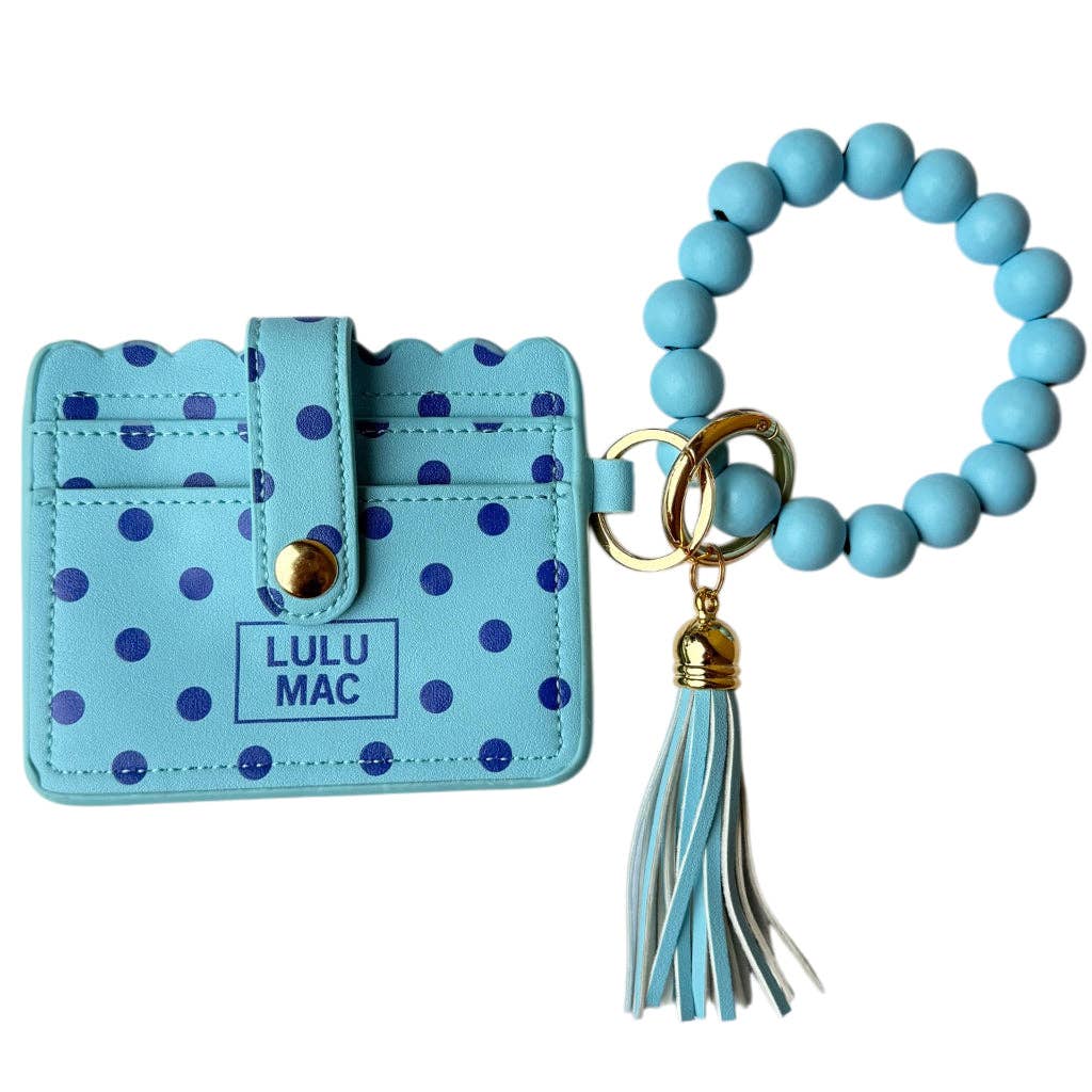 Lulu Mac - Beaded Wristlet ID Wallet