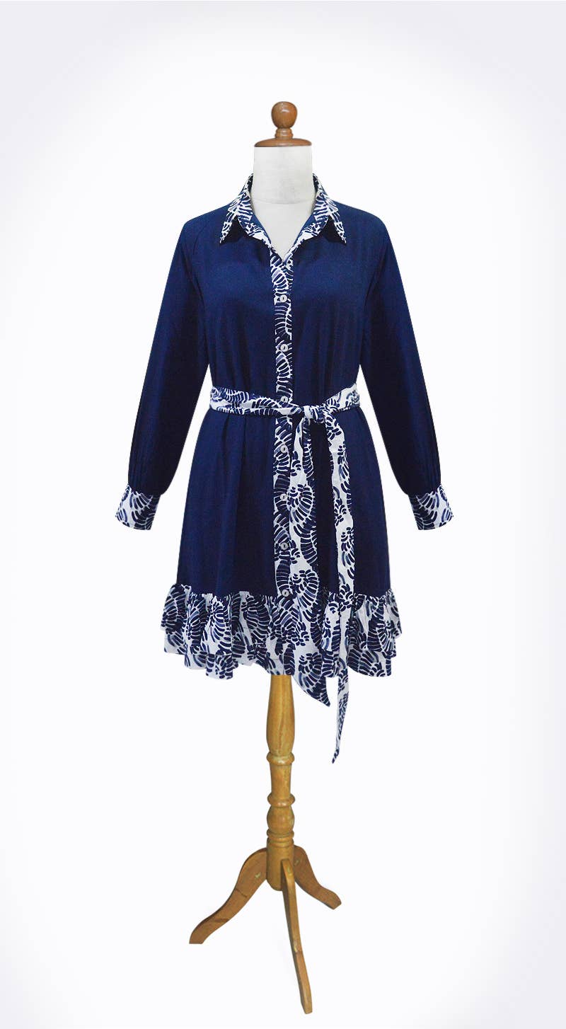 Show them Legs Ruffle  Dress