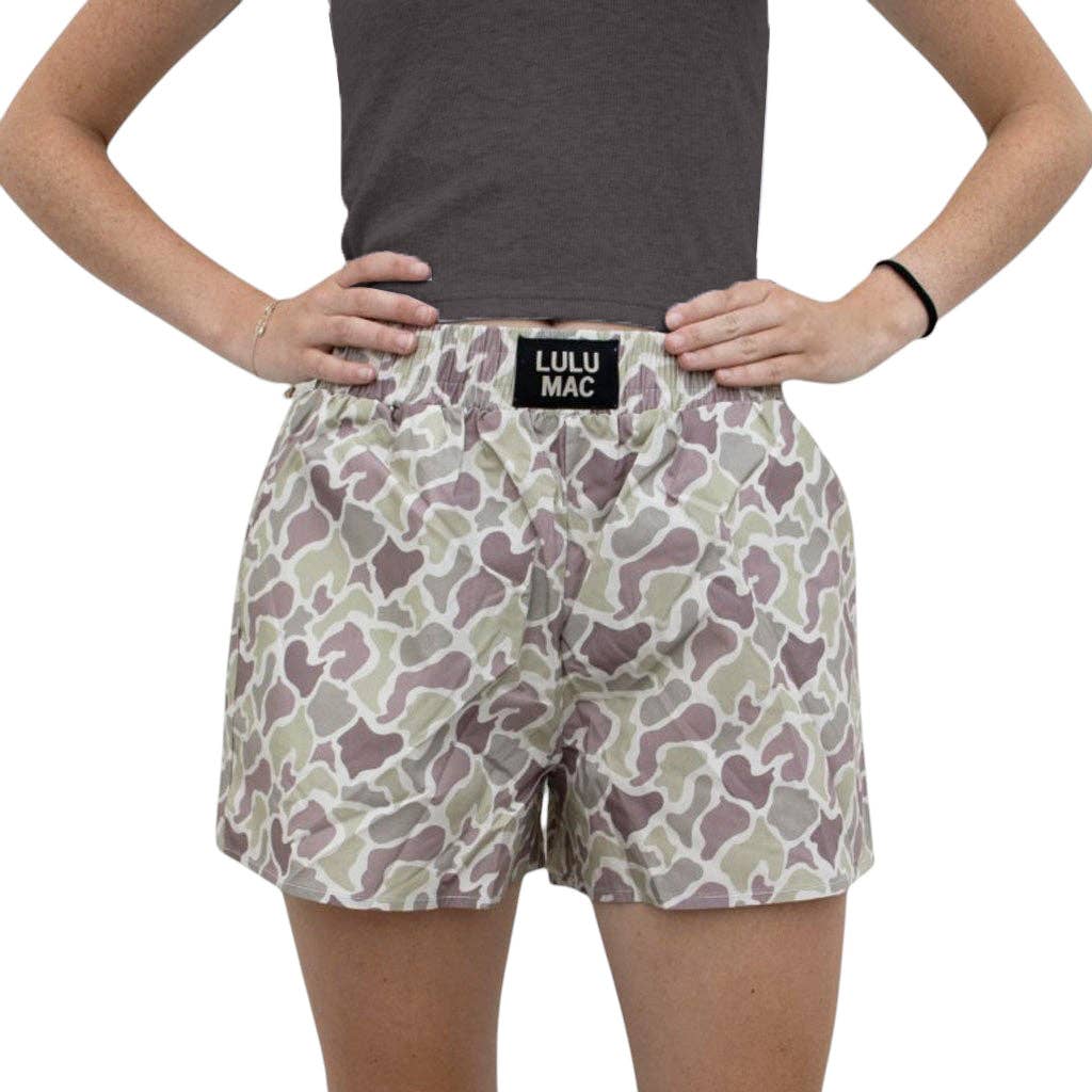 Lulu Mac - Boxer Shorts - Camo