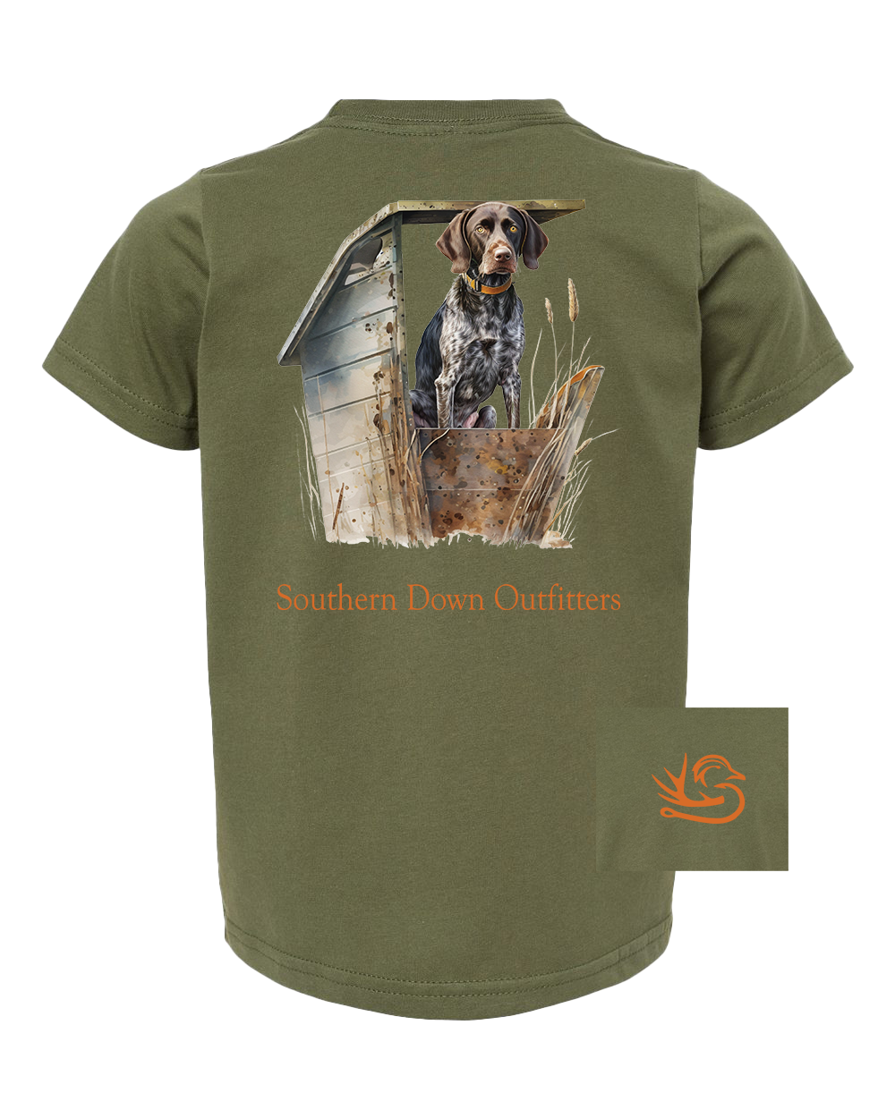 Southern Down Outfitters - Dog Blind Toddler Tee