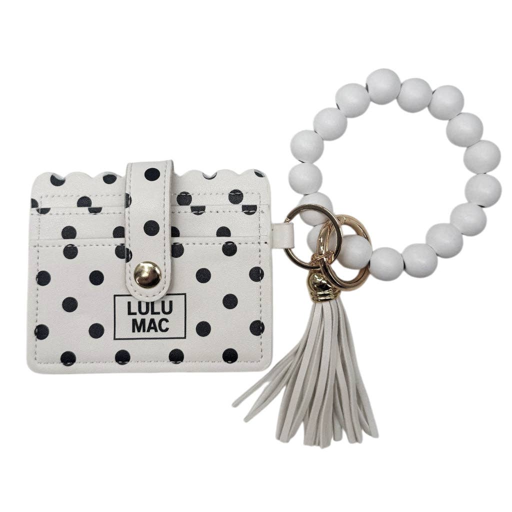 Lulu Mac - Beaded Wristlet ID Wallet