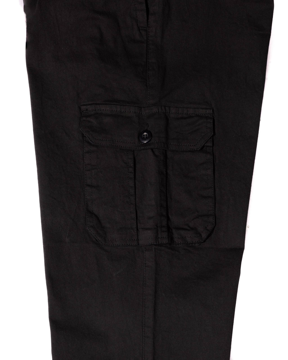 Relaxed-Fit Cotton Cargo Pants