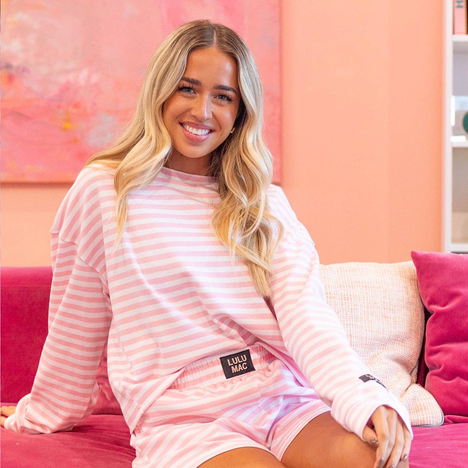 Lulu Mac - STRIPE LONGSLEEVE TOP