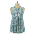 Back in the Saddle - Marta Floral Sleeveless Blouse