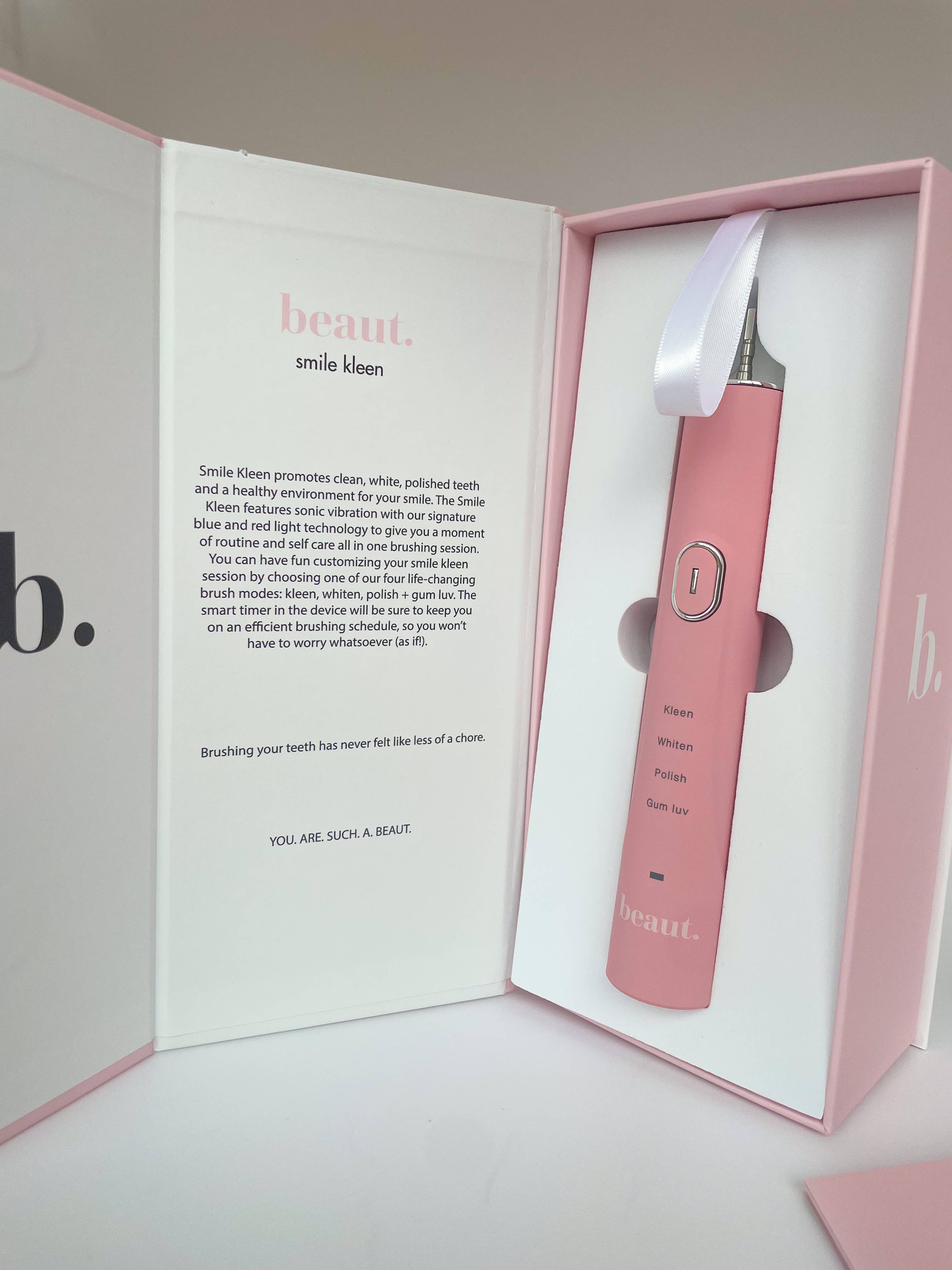 beaut.beautyco - Brosse à Dents Sonique à Vibration Smile Kleen