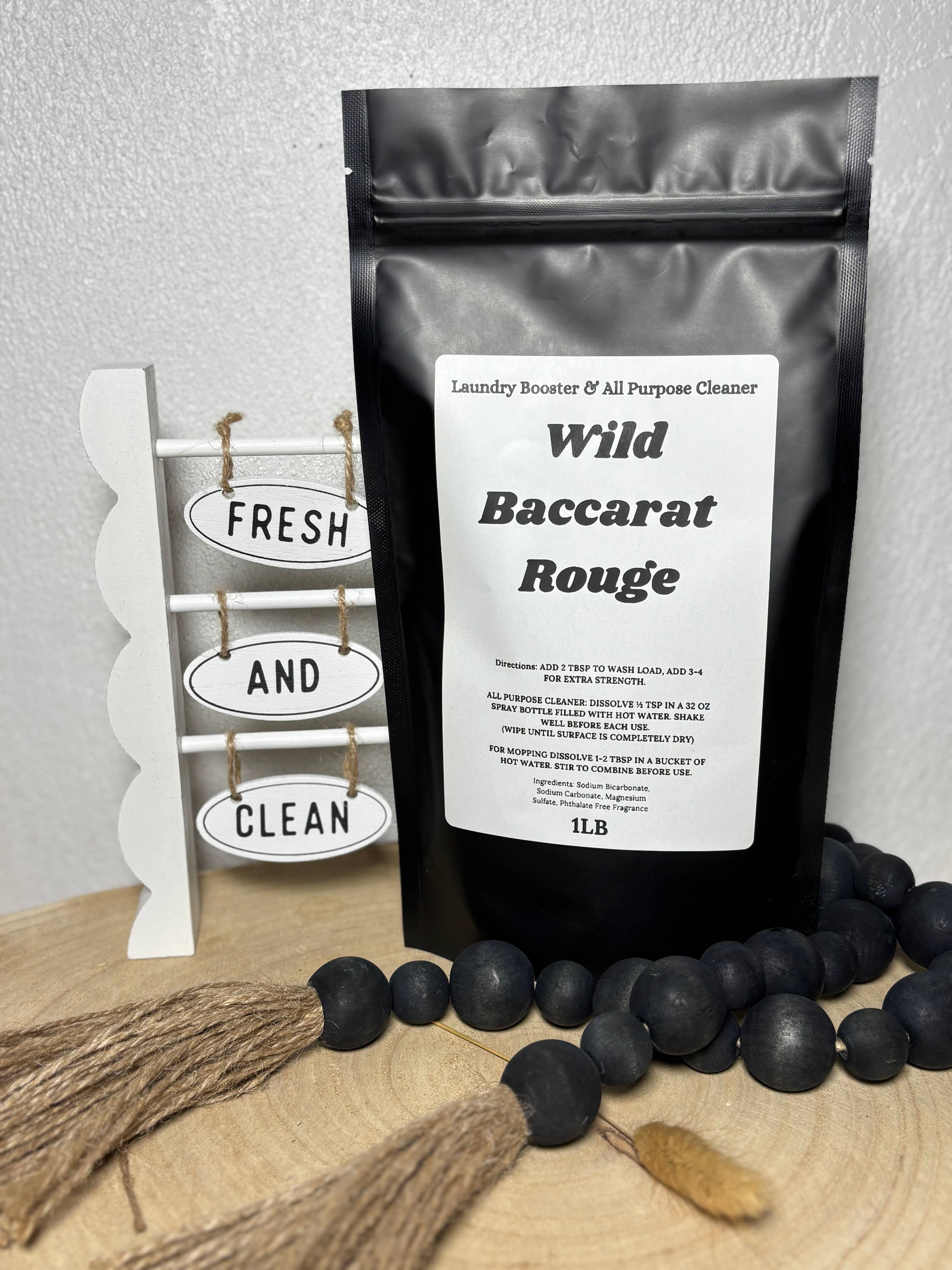 Pink August - Wild Baccarat Rouge Laundry Powder & All Purpose Powder