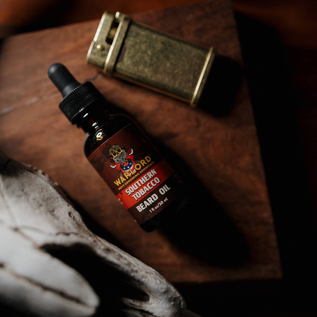 Warlord - Men's Grooming Essentials | Veteran Owned - Southern Tobacco Beard Oil