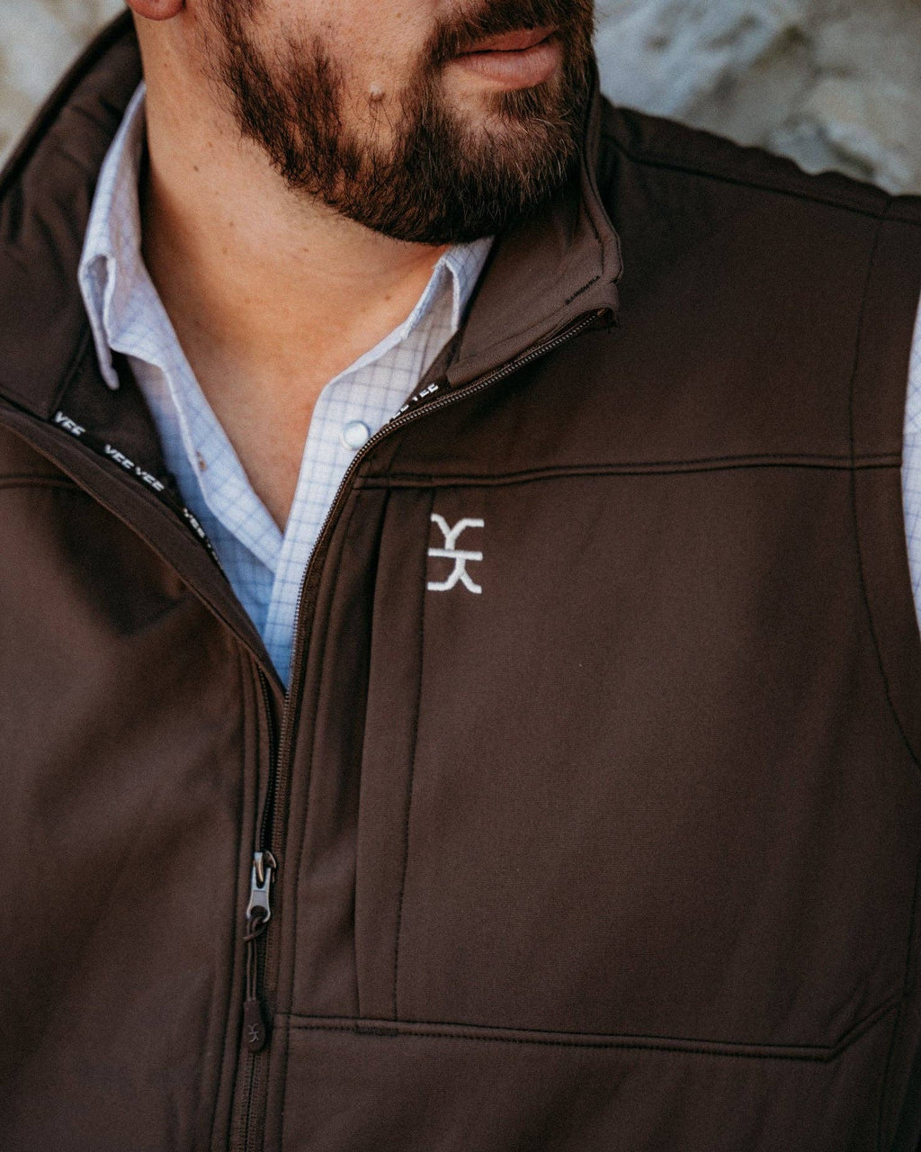 Yee Yee - Chocolate Softshell Vest