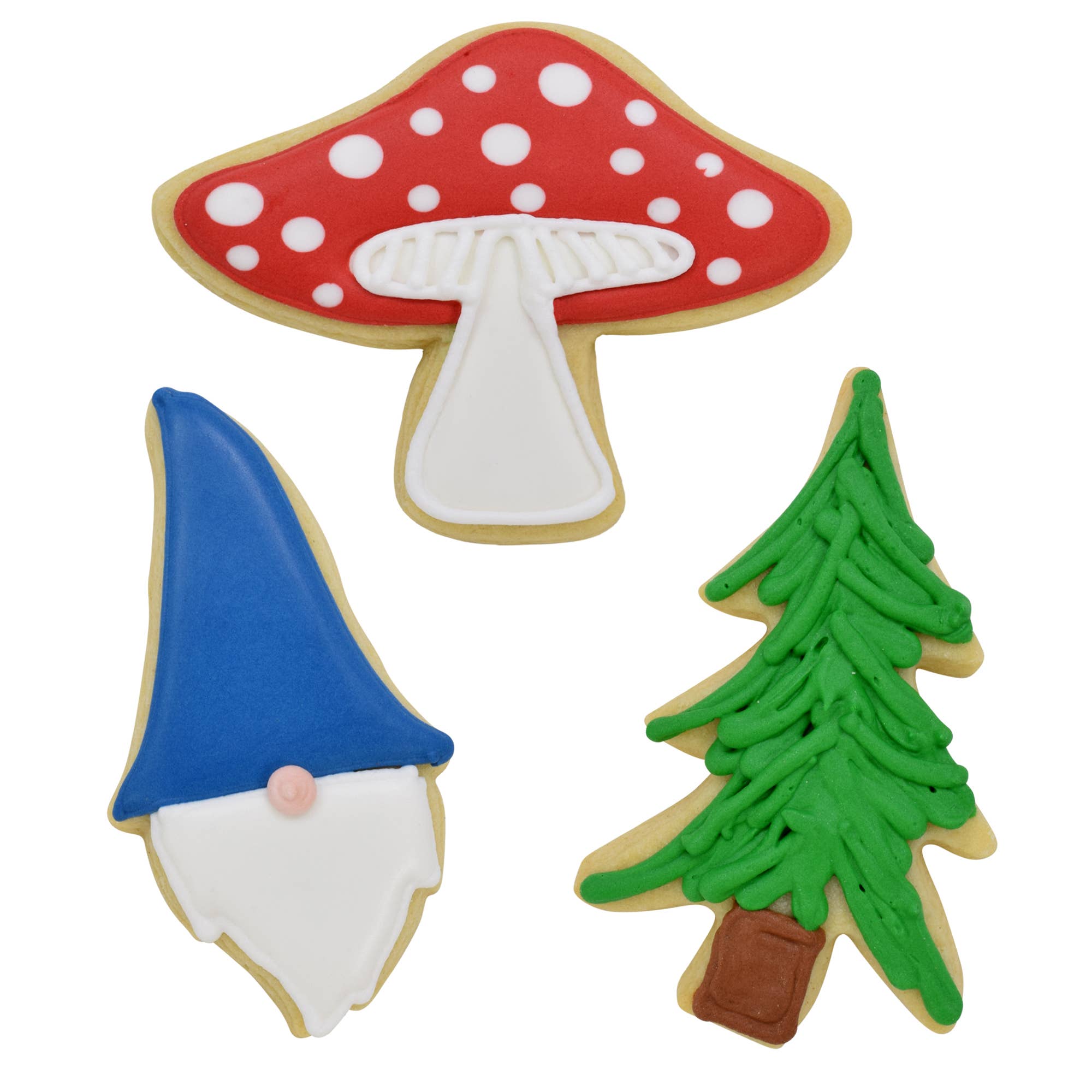 R&M International - Enchanted Gnome 3 PC Cookie Cutter Set