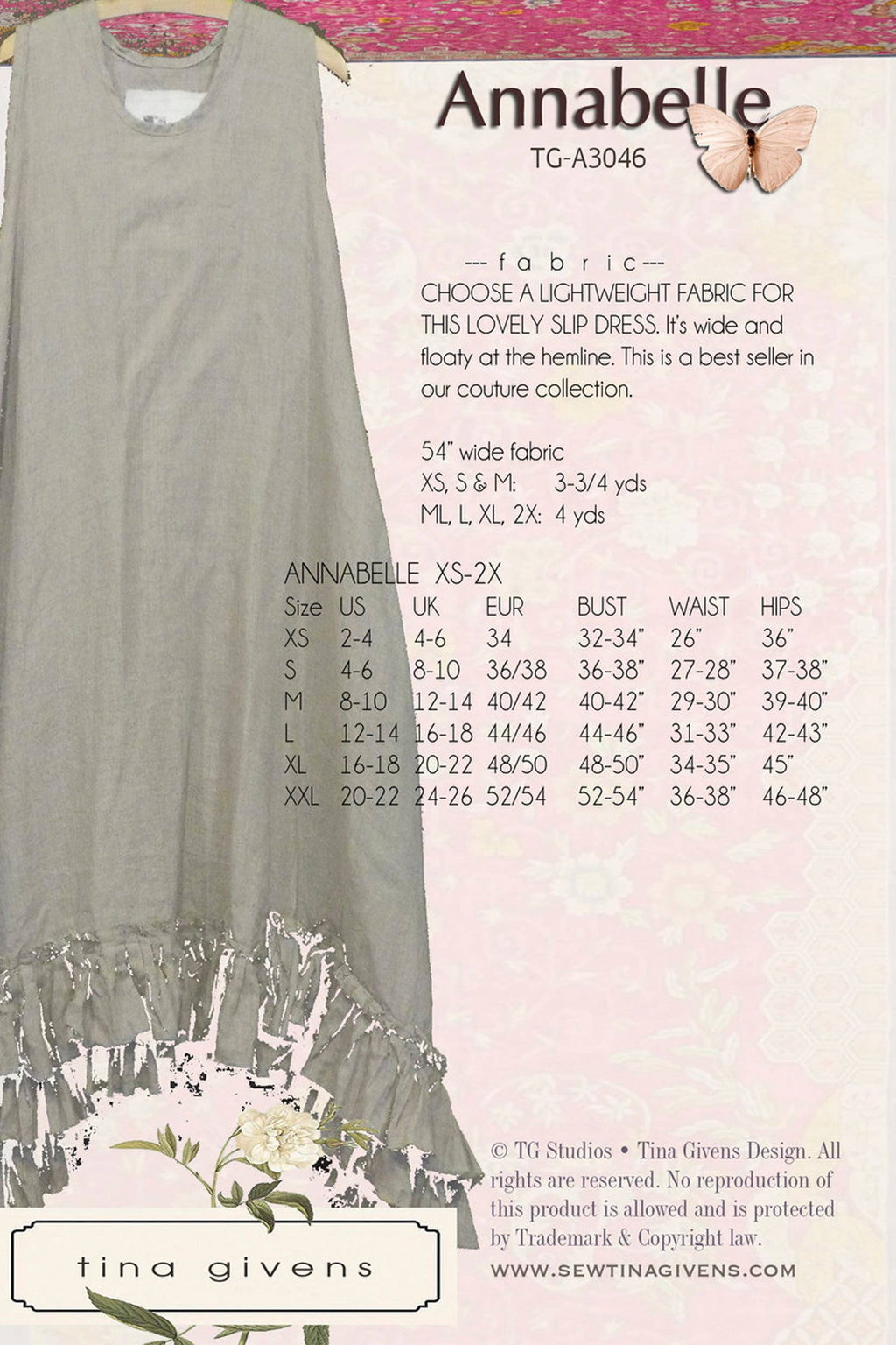 Tina Givens - ANNABELLE SLIP TG-A3046