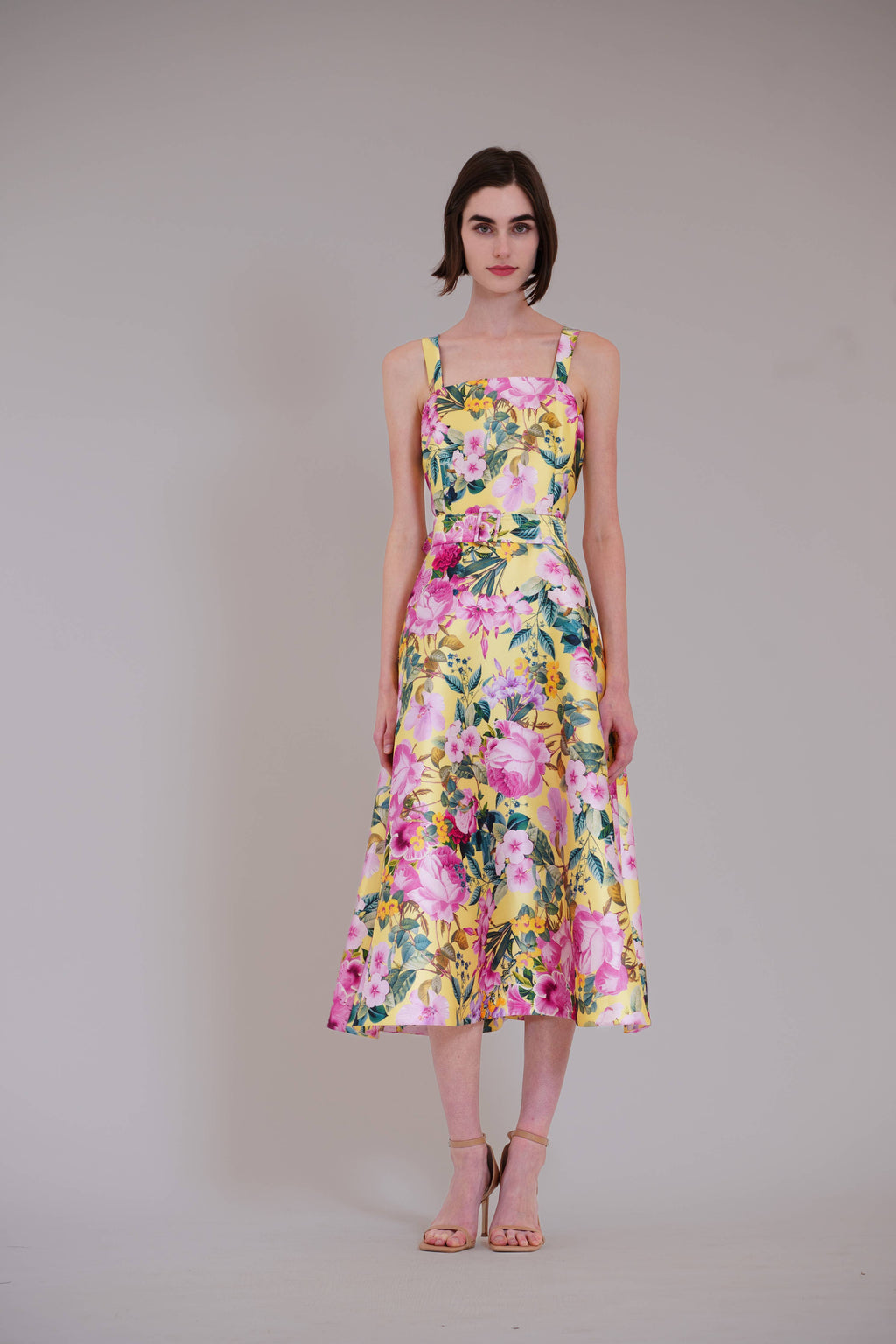 Triumphant Floral Stunner - Knee length - by Julia Jordan