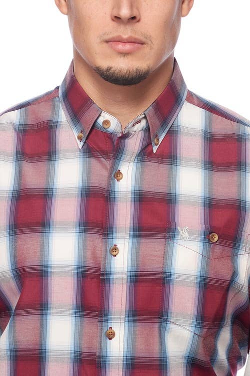 Rodeo Clothing - Men's Western Apparel Regular Fit Plaid shirts
