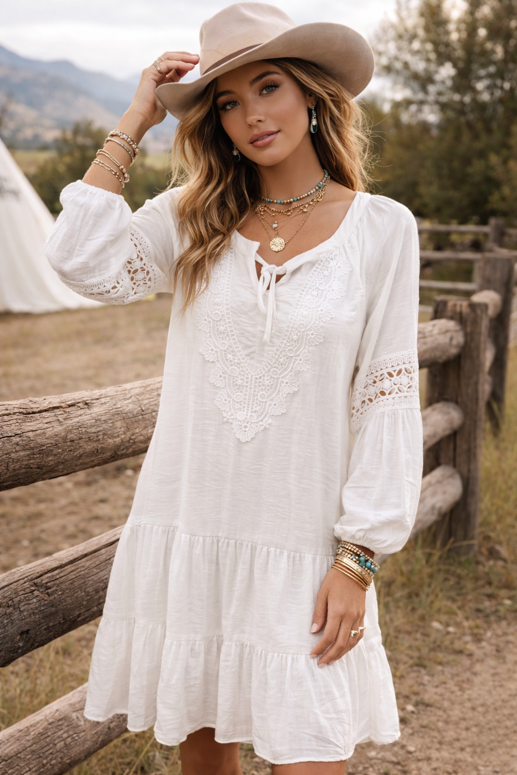 Sierra Belle Lace Dress
