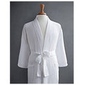 Waffle Bathrobe Kimono Style