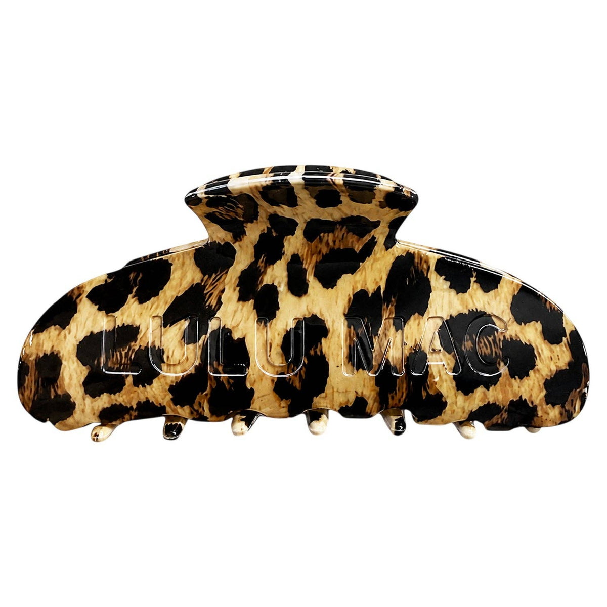 LULU MAC HAIR CLIPS -Leopard