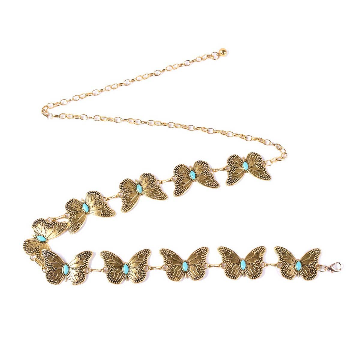 ACCITY - CASUAL RETRO BUTTERFLY DECORATIVE WAIST CHAIN_CWABE0486