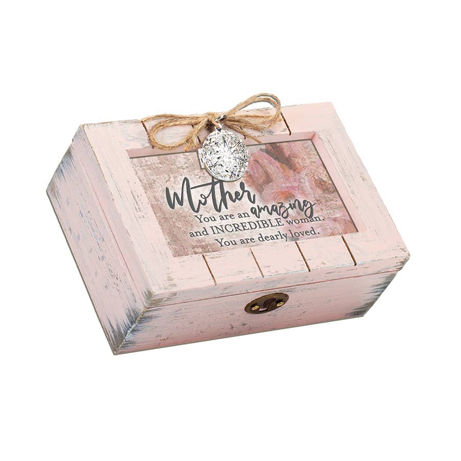 Distressed Locket Music Box
