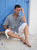 Cotton Natural - Halo Fossil Gray Shirt
