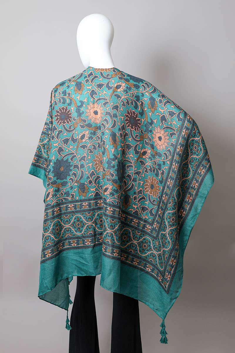 Touch of Morroco Tapestry Tassel Kimono