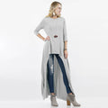 42POPS - SC-74352 HIGH-LOW MAXI TUNIC