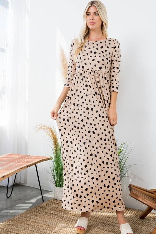 Rose Mellow Fashion - Maxi Dress